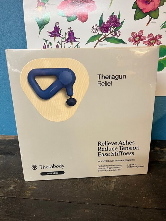 Therabody Other - Theragun Relief Massage Gun - Navy Blue - Brand New SEALED in Box